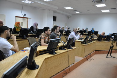 A Meeting between IUG Students and Students from Goldsmith College